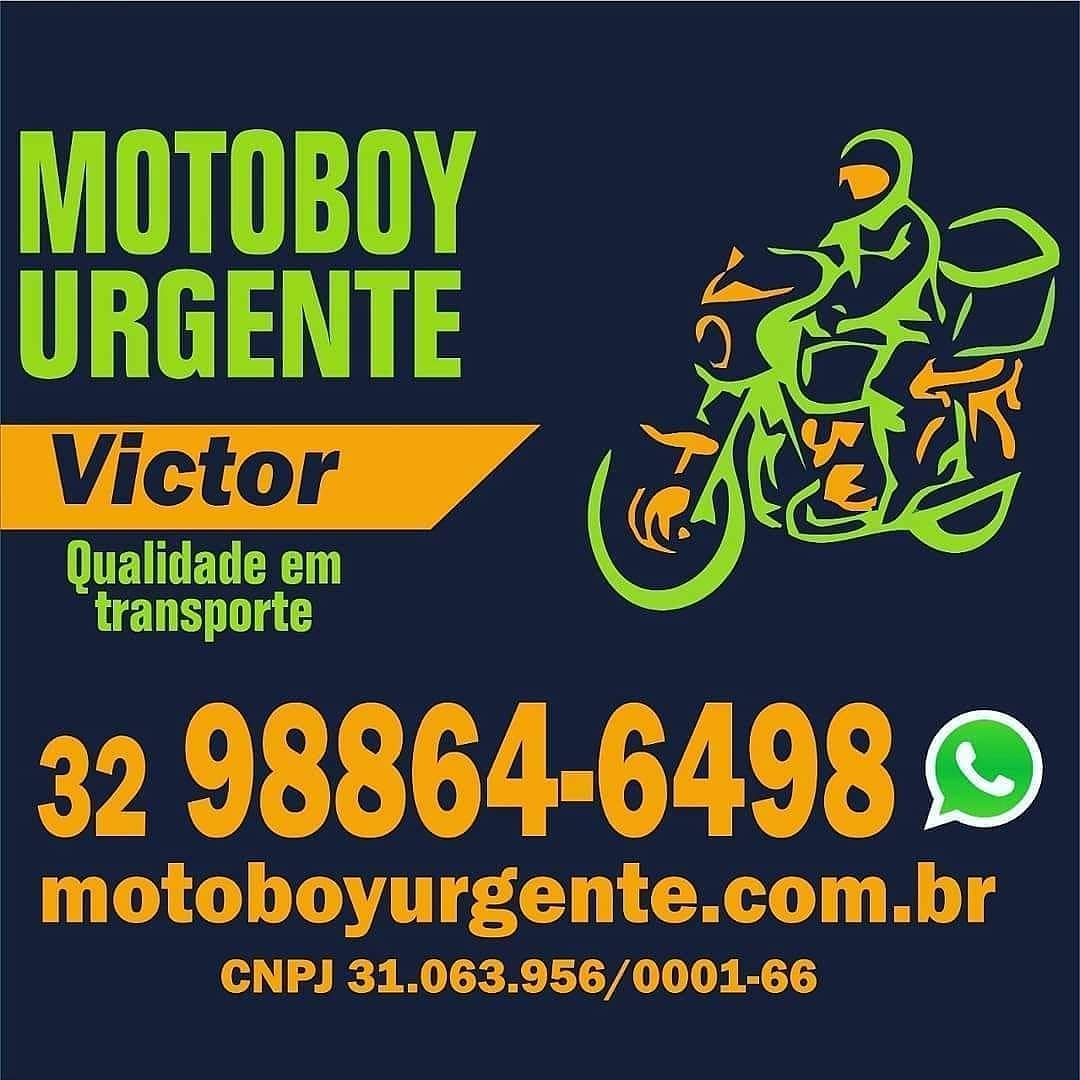 banner indentidade visual victor motoboy urgente jf mg